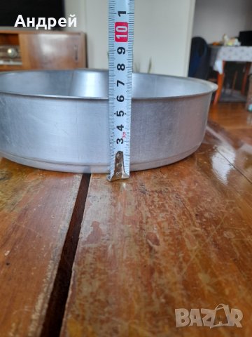 Стара алуминиева форма за кекс #14, снимка 2 - Антикварни и старинни предмети - 43989759