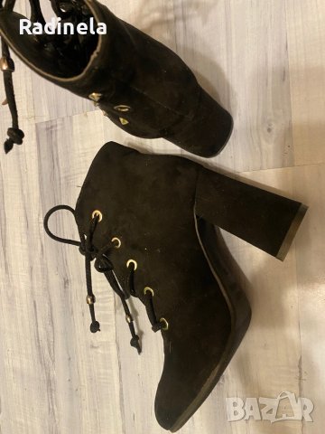 Дамски велурени боти и дамски обувки, снимка 5 - Дамски боти - 43008132