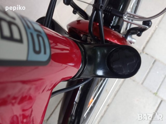 Продавам колела внос от Германия алуминиев градски велосипед CAPUCINE BASICSPORT 28 цола с два аморт, снимка 13 - Велосипеди - 33025643