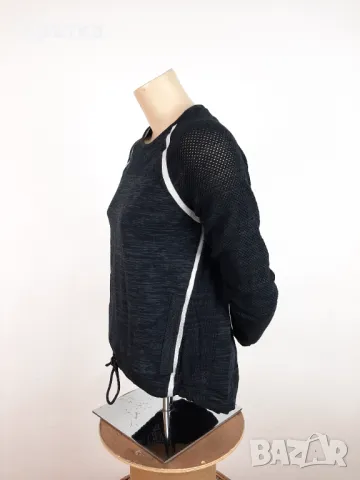 Nike Tech Knit - Оригинална дамска блуза размер S, снимка 4 - Блузи с дълъг ръкав и пуловери - 47462694