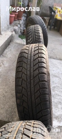 Продавам Зимни Гуми 165 70 R14+ Метални Джанти Карани Са 1-Месец, снимка 5 - Гуми и джанти - 51369524