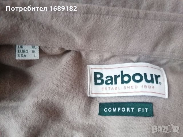 Barbour - мъжка риза р. Xl, снимка 2 - Ризи - 35403283