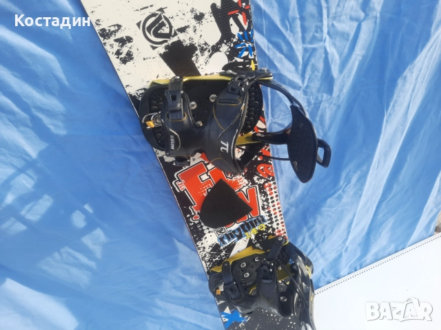 сноуборд   FLOW rhythm  140см. с автомати.  , снимка 4 - Зимни спортове - 52668095