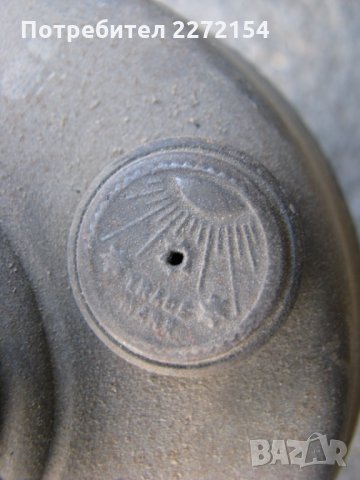 Стара газена лампа, снимка 5 - Антикварни и старинни предмети - 28610433