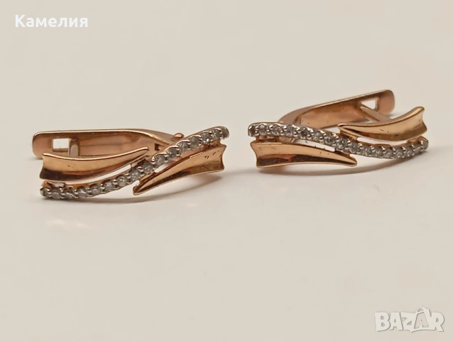 Руско злато , снимка 3 - Обеци - 53532734