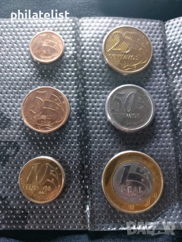 Бразилия - Комплектен сет - 2004-2005 , 6 монети