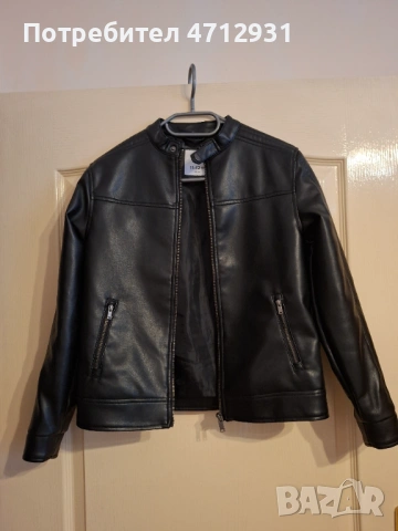 Кожено яке за момче, снимка 2 - Детски якета и елеци - 53295259