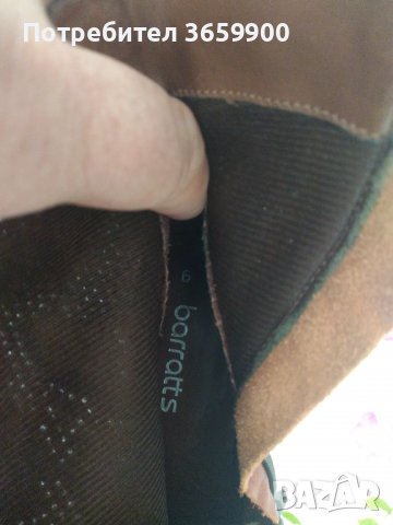 Дамски боти Barratts,размер 6, естествена кожа , снимка 5 - Дамски боти - 40045953