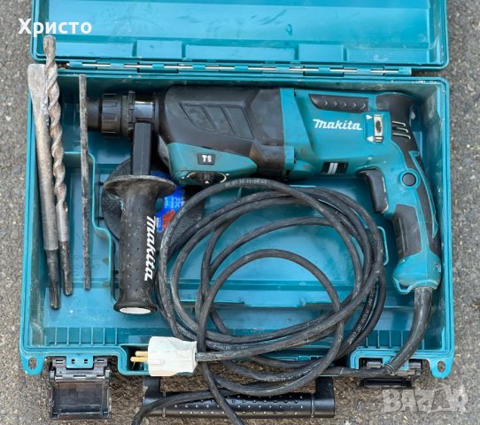 Електрически перфоратор Makita HR2630 /800 W, 2.4 J, куфар/ , снимка 6 - Бормашини - 37263100