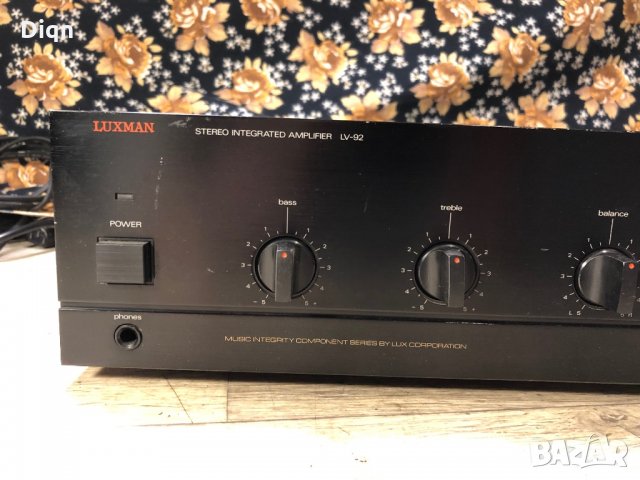 Luxman LV-92, снимка 3 - Ресийвъри, усилватели, смесителни пултове - 27606518