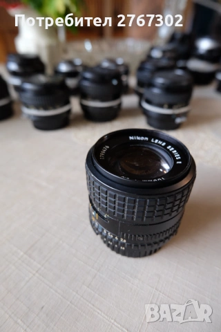 Nikon Series E 100mm f2.8 Lens. Nikon 1799476, снимка 6 - Обективи и филтри - 53595738