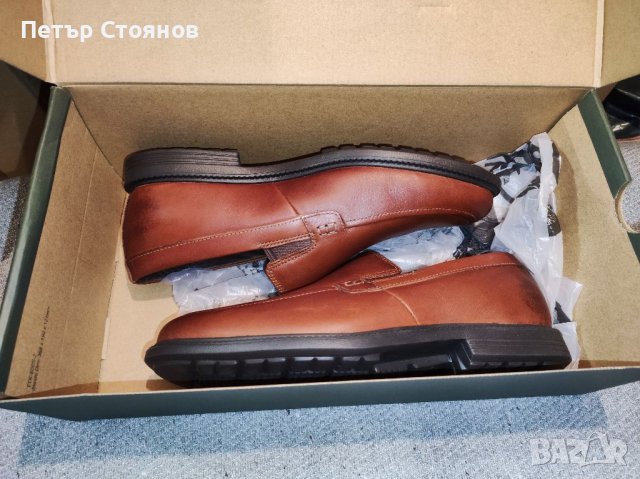 Удобни и стилни мъжки половинки от естествена кожа Timberland №40, снимка 11 - Официални обувки - 37951374