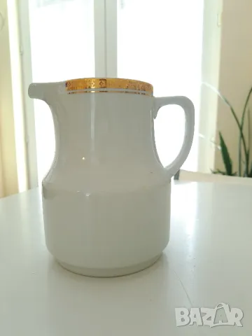 Чайник, чаша и чинийка, височина 18 см, снимка 2 - Други - 47329334