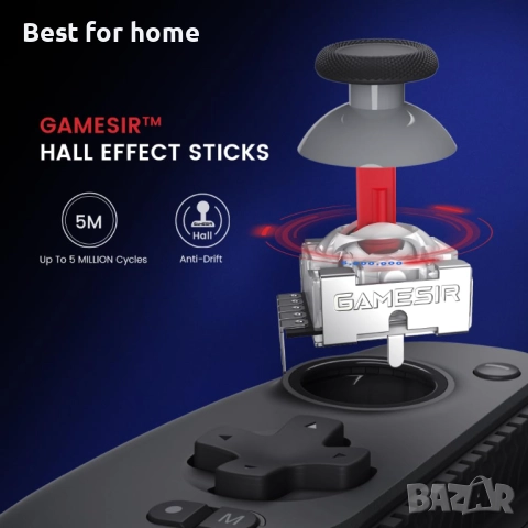 GameSir G8 Plus универсален контролер висок клас, снимка 3 - Аксесоари - 52901545