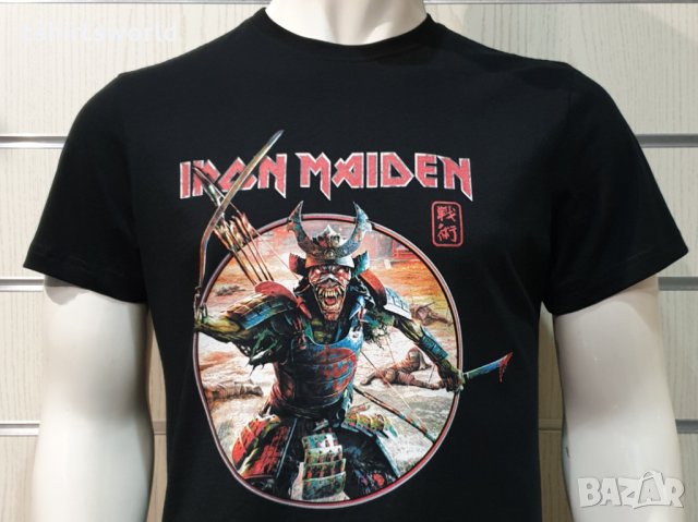 Нова мъжка тениска на музикалната група IRON MAIDEN - Senjutsu Album Palace Circle, снимка 12 - Тениски - 35623126