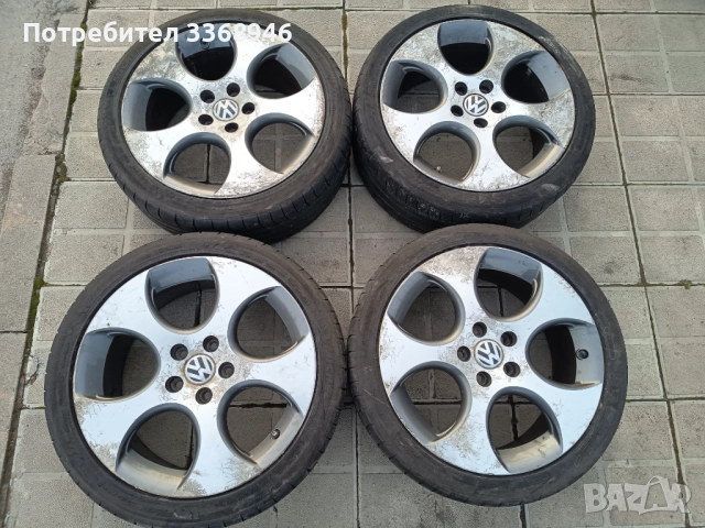 Джанти VW DETROIT GTI 18" 5X112 с гуми Michelin 225/40/18, снимка 2 - Гуми и джанти - 52842474