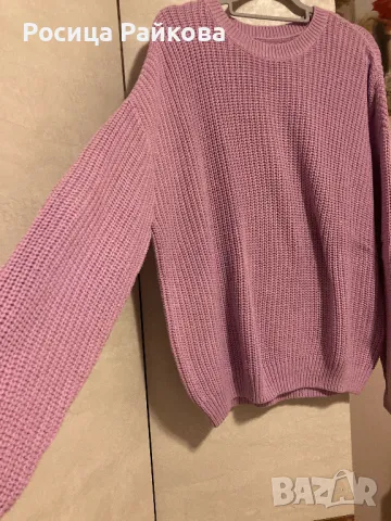 Дамски пуловер , Л, снимка 2 - Блузи с дълъг ръкав и пуловери - 48525036