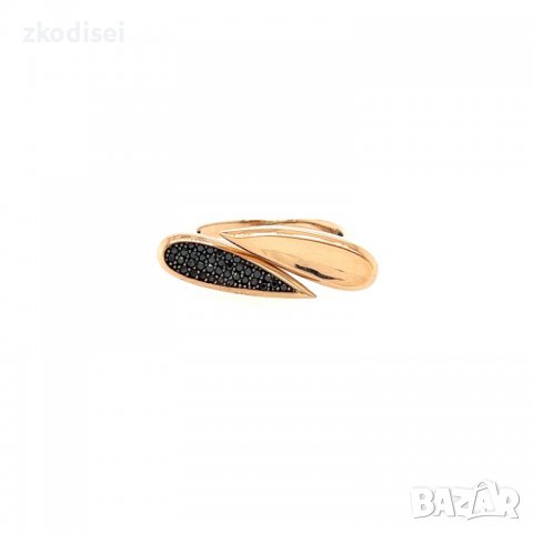 Златен дамски пръстен 5,63гр. размер:58 14кр. проба:585 модел:6660-5, снимка 1 - Пръстени - 38058121