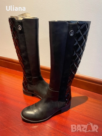 Дамски ботуши Armani кожа