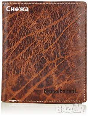 Bruno Banani W320/1837 вертикален портфейл /кафяв и коняк/