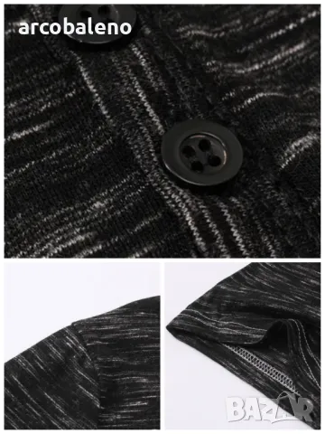 Лятна мъжка тениска с къс ръкав Henley, 5цвята, снимка 6 - Тениски - 40851001