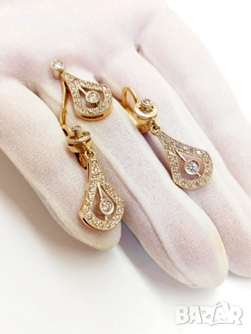 Руско злато, снимка 2 - Бижутерийни комплекти - 51534860