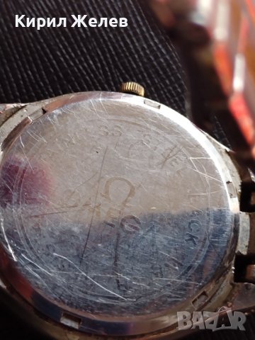 Марков дамски часовник OMEGA CRYSTAL GLASS WATER RESIST работи перфектен 38118, снимка 8 - Дамски - 40754653