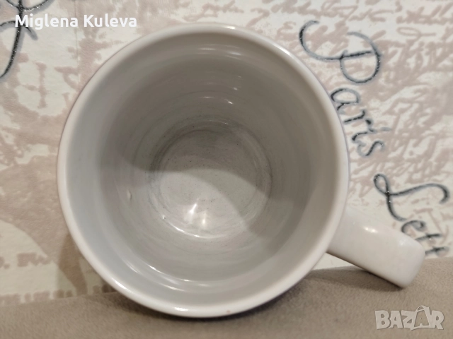 Голяма порцеланова чаша Milka. Лимитирана серия с номер от серията 11. Цена 8 лв., снимка 4 - Антикварни и старинни предмети - 51479284