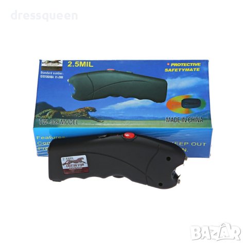 309 Многофункционален електрошок с фенерче, снимка 7 - Други стоки за дома - 44015274