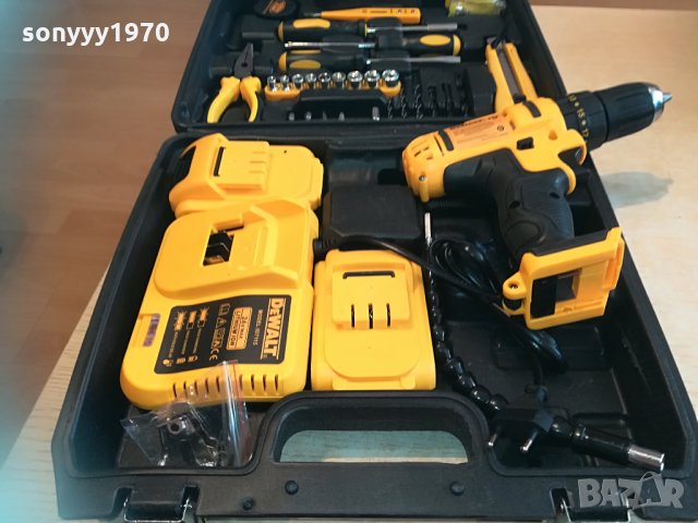dewalt li-ion куфар с винтоверт комплект 1504211602, снимка 14 - Винтоверти - 32560774