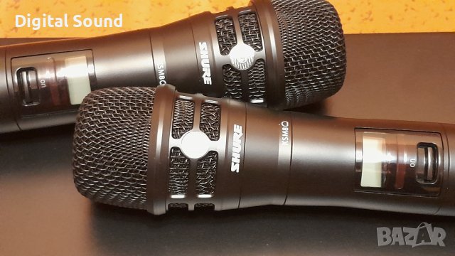 Двоени безжичени микрофони SHURE AD4D - ksm8, akg, rcf, dynacord, fbt, wireless, снимка 3 - Микрофони - 43106458