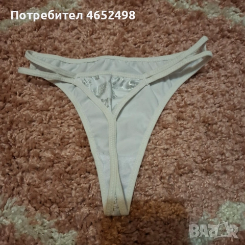 Бикини Бели, снимка 3 - Бельо - 53575459