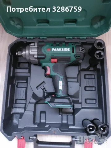 гайковерт парксайд parkside , снимка 8 - Винтоверти - 49570638