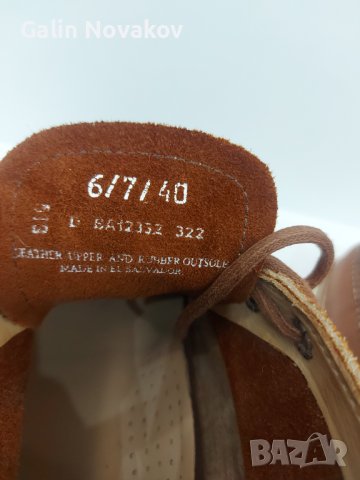 Мъжки високи обувки G.H.BASS & CO.Номер 40, снимка 9 - Ежедневни обувки - 39706095