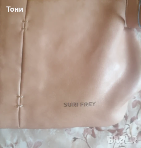 SURI FREY Оригинал Нова Кожена Дамска Чанта  , снимка 2 - Чанти - 50925345