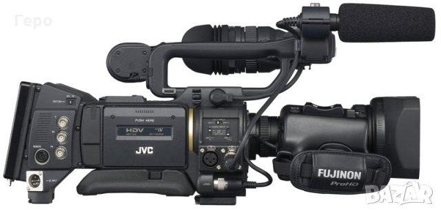 Продавам видео камера JVC GY-HD201E с аксесоари към нея, снимка 2 - Камери - 22312783
