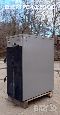 Чугунен котел на твърдо гориво Симе/Sime Solida 8, 40 kW 