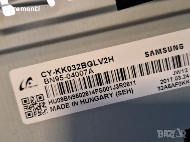 MAIN BOARD ,BN94-10764M, BN41-02534B,for SAMSUNG UE32K5570SU for 32inc DISPLAY CY-KK032BGAV2H, снимка 4 - Части и Платки - 49073753
