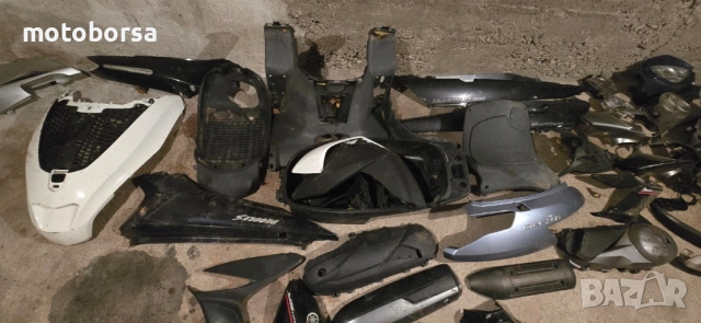 предни калници странични спойлери и други пластмаси за скутери , снимка 4 - Части - 52110708