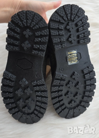 Детски боти естествена кожа подплатени с вълна №30 - НОВИ, снимка 11 - Детски боти и ботуши - 52219498