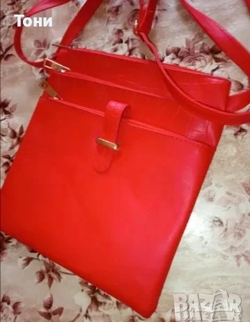 Нова Кожена Дамска Чанта , снимка 6 - Чанти - 51244703