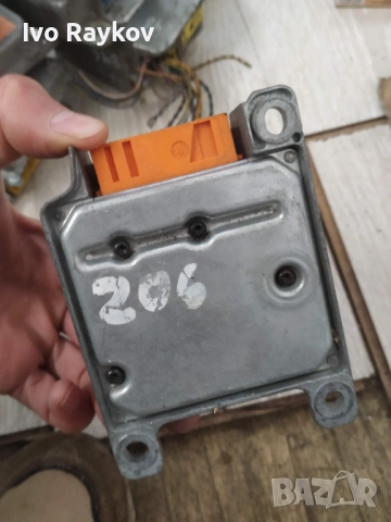 Централа AIRBAG за Peugeot 206 - 9636894080, 550541500 , снимка 4 - Части - 52442448