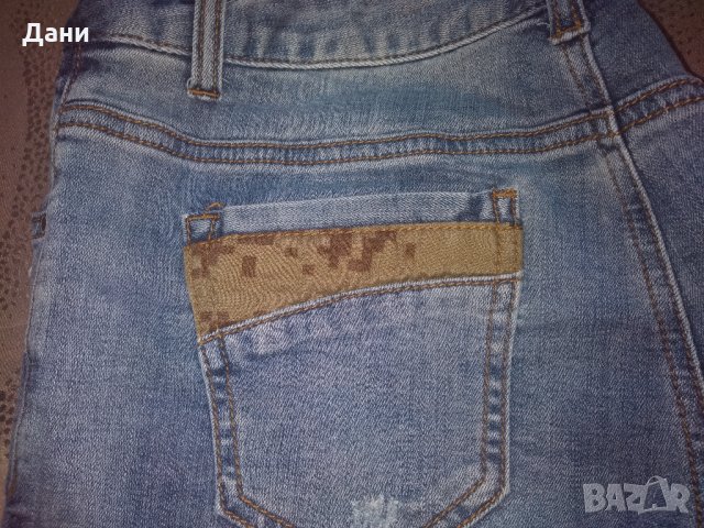 Дамски къси дънкови пантлони bang bang jeans, снимка 10 - Дънки - 28802314