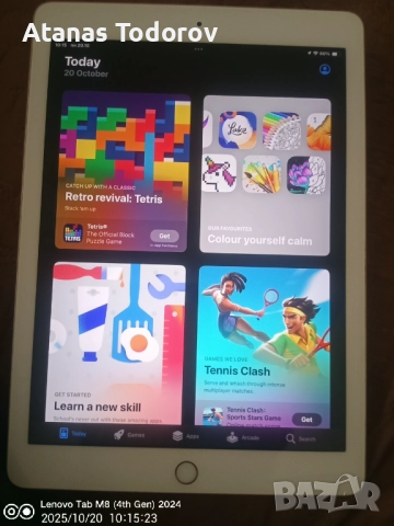 Айпад 6 WIFI,32GB, 2021г!Отключен,готов за работа!, снимка 4 - Таблети - 52115403