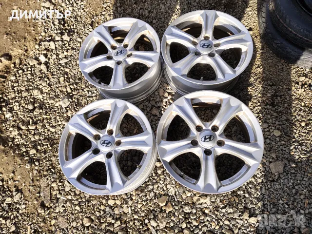 4бр.АЛУМИНИЕВИ ДЖАНТИ 16ки за HYUNDAI 5x114.3 6.5j et45, снимка 2 - Гуми и джанти - 49340745