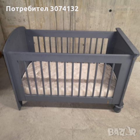 Детско креватче в стил Шаби Шик, снимка 2 - Мебели за детската стая - 33031678