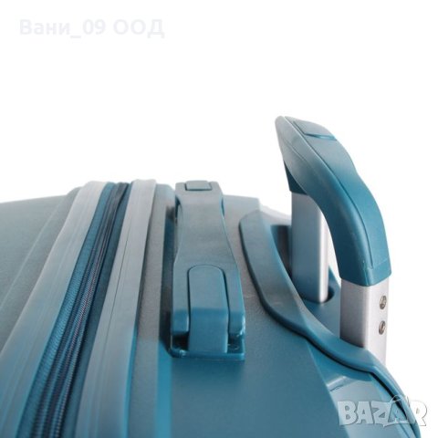 Луксозен куфар в цвят петрол , снимка 3 - Куфари - 43788241