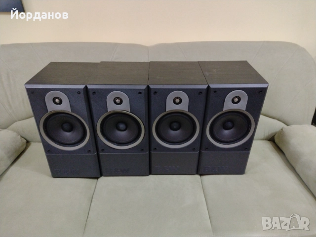 4бр. букшелф тонколони B&W DM610 , снимка 2 - Тонколони - 52040282