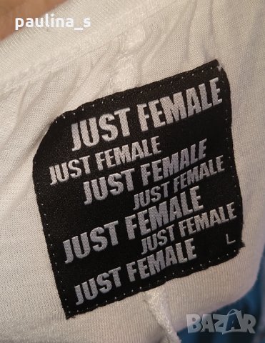 Уникална туника "Just female" - еластично трико , снимка 5 - Туники - 28459022