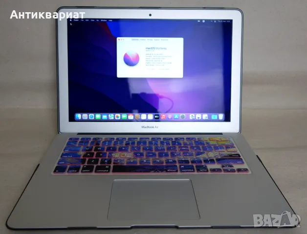 Лаптоп, нотбук Apple MacBook Air A1466 - EMC 3178 / i5 / 8GB / 13" (2017), снимка 3 - Лаптопи за дома - 49171218